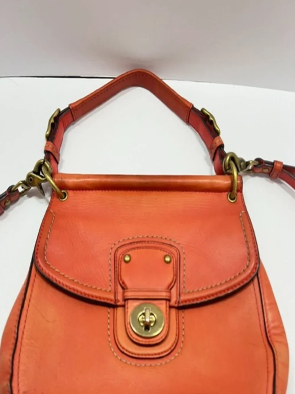 Coach 19132 Willis 70th Anniversary Limited Edition Crossbody Vermillion Rare